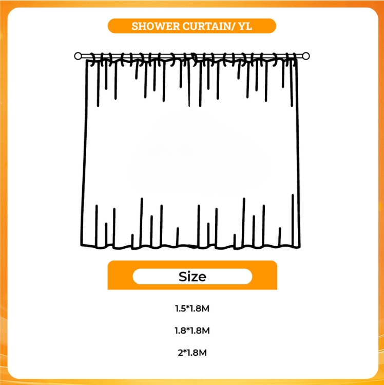 3D shower curtain - Family Guy Merch