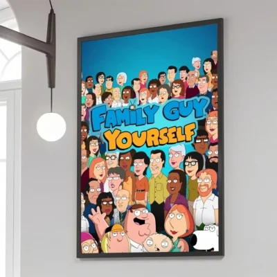 Family Guy Yourself Character Poster Wall Art