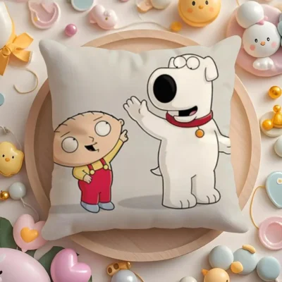 Stewie Griffin Brian Griffin Best Friends Pillow