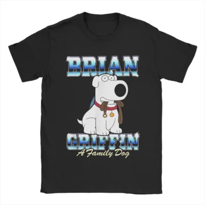Brian Griffin Family Guy Classic Logo T-shirt