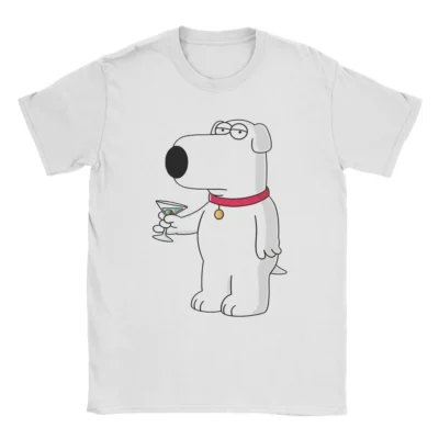 Brian Griffin Martini Attitude T-shirt
