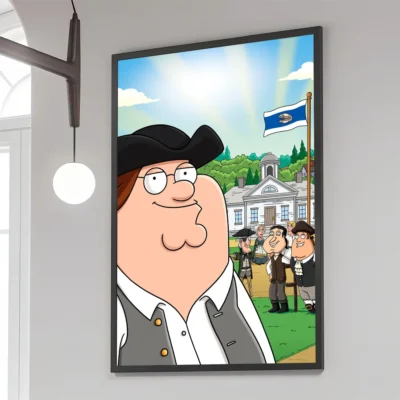Peter Griffin Classic Pose Wall Art