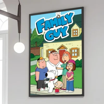 Griffin Family House Front Wall Art