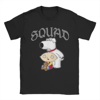 Stewie Griffin Brian Griffin Squad Vibes T-shirt
