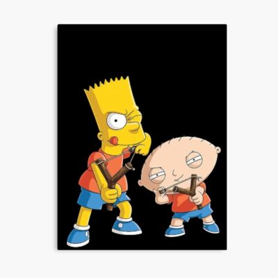 Bart And Stewie Poster