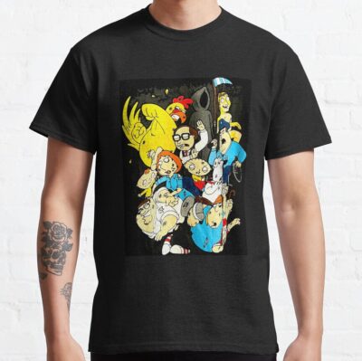 Family Guy Fight Scene T-Shirt