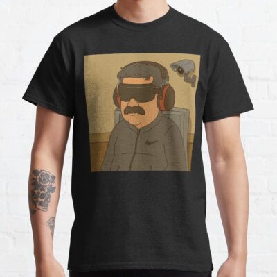 Silence Under Surveillance Stylish Isolation T-Shirt
