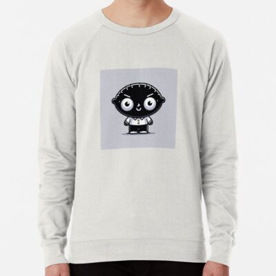 Black And White Stewie Photograph Sweatshirt
