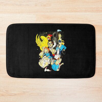 Family Guy Fight Scene Bath Mat