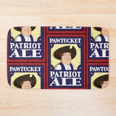 Pawtucket Patriot Ale Logo Design Bath Mat
