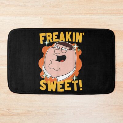 Freakin Sweet Peter Griffin Portrait Cartoon Bath Mat
