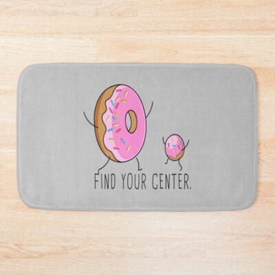Find Your Donut Center Bath Mat