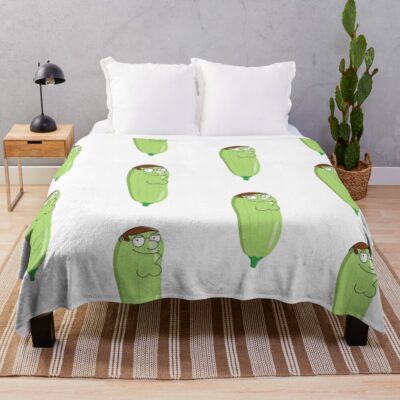 Peter Zucchini Throw Blanket