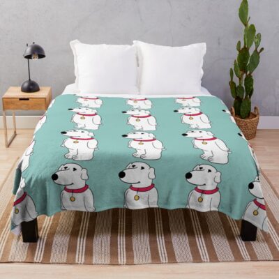 Brain Groffin Throw Blanket