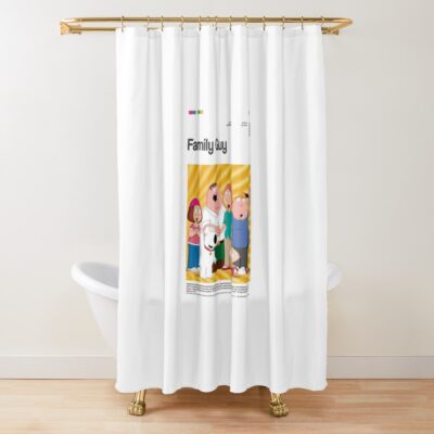Family Guy Series Poster Shower Curtain
