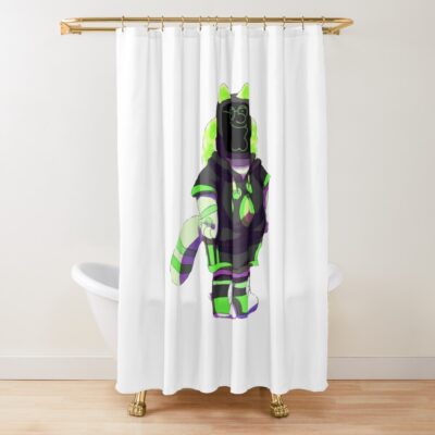 Petox Griffin Shower Curtain