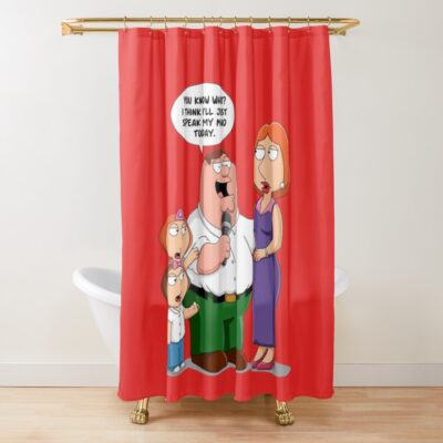Peter Griffin From Family Guy You Know What I Think Shower Curtain