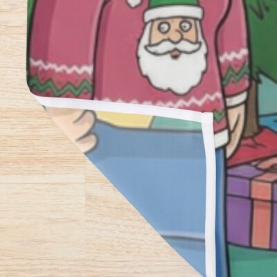 Alternative view of Family Guy Christmas Card Shower Curtain