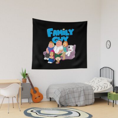 Family Guy Family With Tapestry